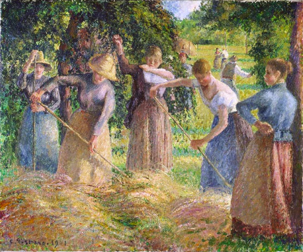 Hay Harvest at Éragny