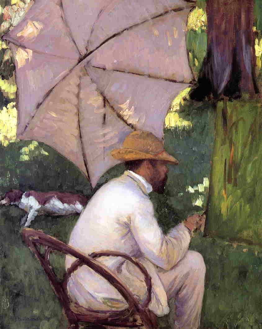 Le Peintre sous son Parasol