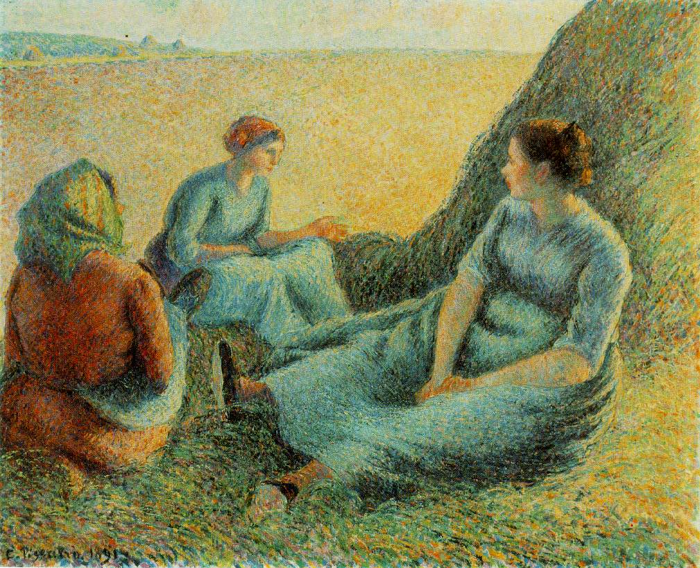 Moissonneuses au Repos