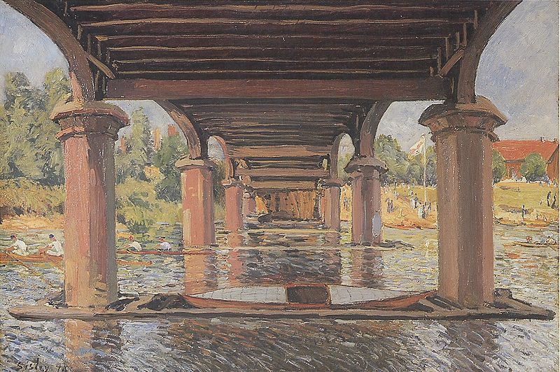 Under the Bridge at Hampton Court